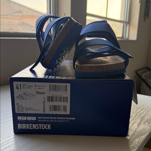 Birkenstock Ultra Blue Two-Strap Suede Sandals - Picture 3 of 6